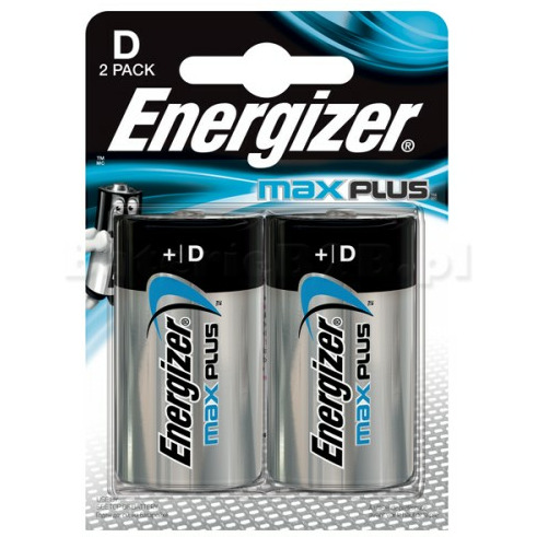 0303202669a7384497509.jpeg Baterie Energizer Max Plus D LR20 1.5V (2) - obrazek 1