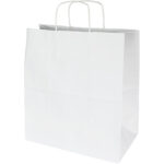 TORBA PAPIEROWA 50x18x39cm BIAŁA