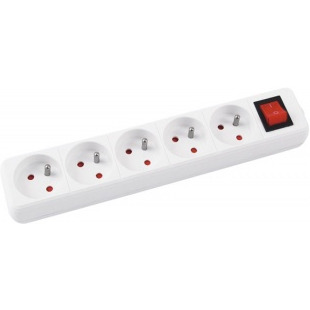 0403202669a7810f625da.jpeg Listwa zasilająca Office Products 3m/5g biała - obrazek 1