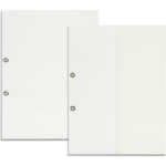 Skoroszyt tekturowy Barbara A4 1/2 oczkowy