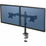 Ramię na 2 monitory Fellowes Reflex czarne
