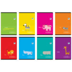 Zeszyt Interdruk B&B Kids Pastel A5/16k 3 linie