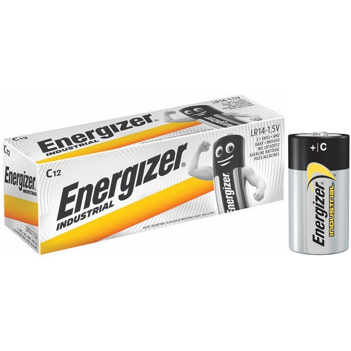 0403202669a7bf80c3d92.jpeg Baterie Energizer Industrial C LR14 1.5V (12) - obrazek 1