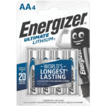 Baterie Energizer Ultimate Lithium AA LR6 1.5V (4)