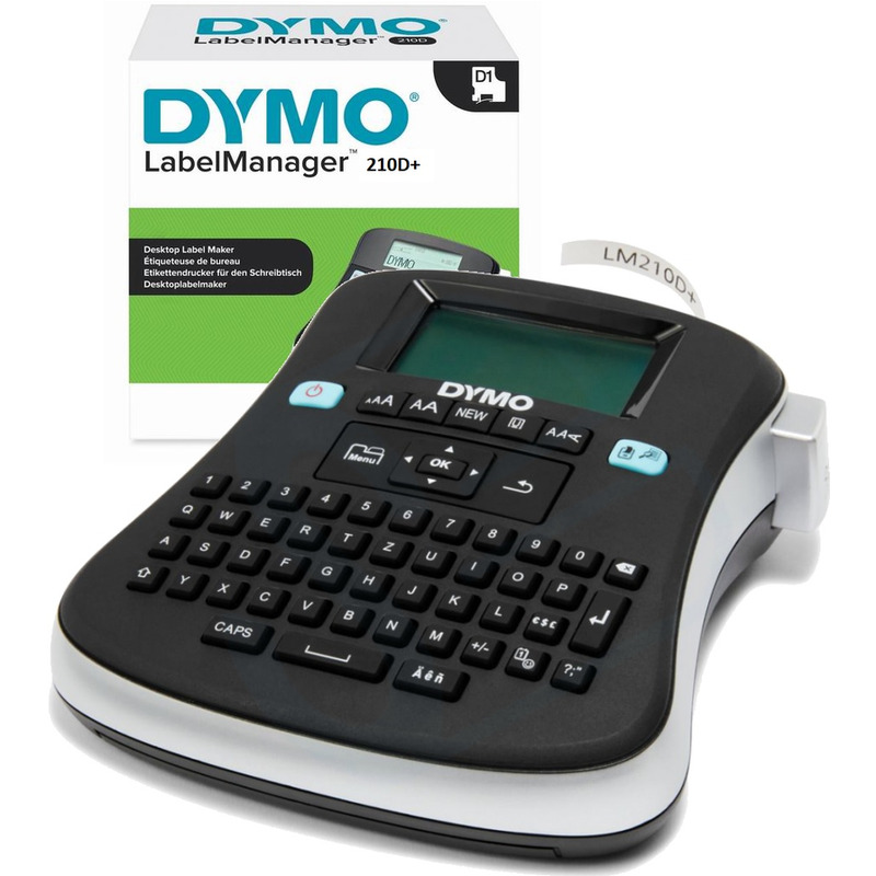 0403202669a7c4b9c964c.jpeg Drukarka etykiet Dymo LabelManager 210D+ - obrazek 1