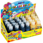 Farby witrażowe Amos Glass Deco 22ml złota i czarna (8+16)