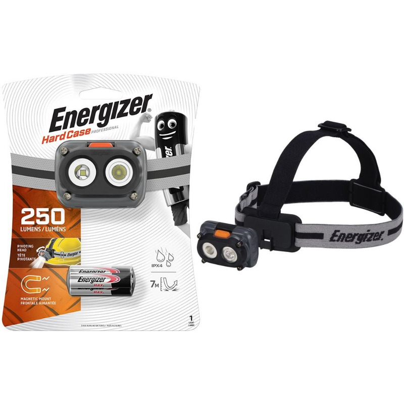 0403202669a7c86d7ead6.jpeg Latarka czołowa Energizer Hard Case Magnet (+3 baterie AAA) - obrazek 1