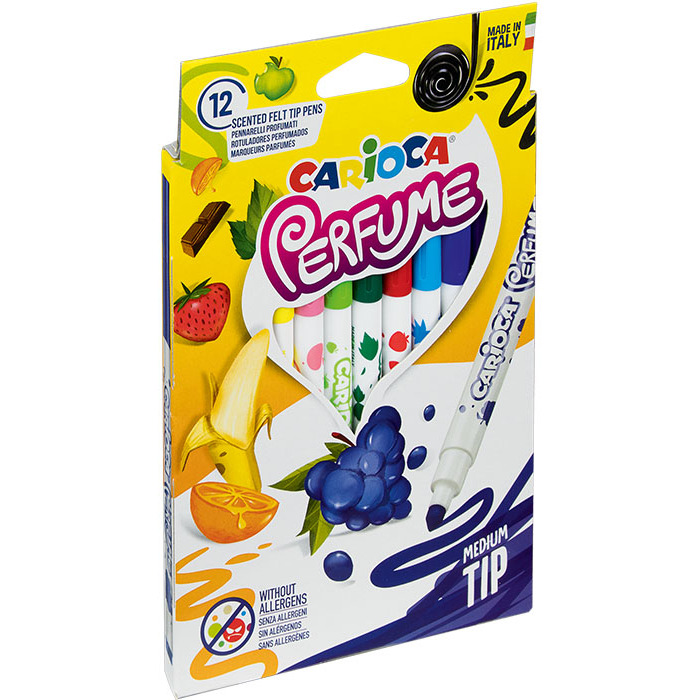 0403202669a7ce04ec2a4.jpeg Pisaki zapachowe Carioca Perfume 12 kolorów - obrazek 1