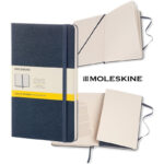 Notatnik Moleskine Classic L (13x21cm) kratka niebieski