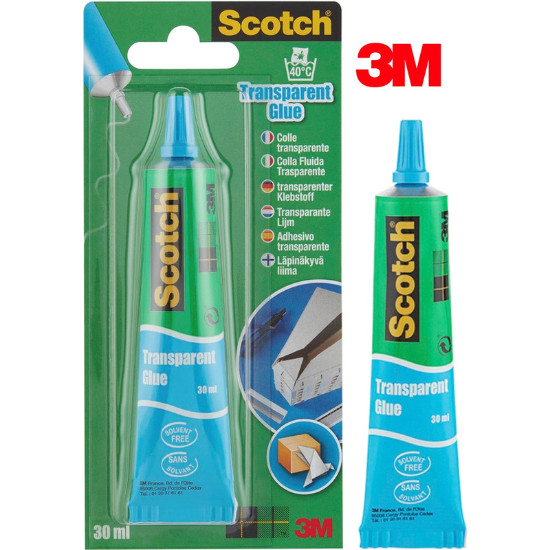 0403202669a7d8b0181f4.jpeg Klej uniwersalny Scotch 30ml transparentny - obrazek 1