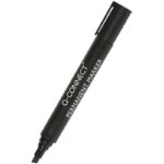 Marker permanentny Q-Connect 3-5mm ścięty czarny