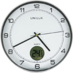Zegar Unilux Tempus 30.5cm szary