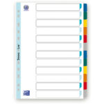 Przekładki mylar Oxford A4 12 kart