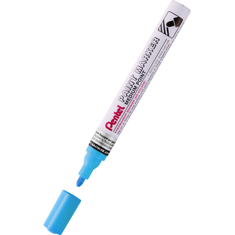 0403202669a7d9b47b702.jpeg Marker olejowy Pentel MMP10 błękitny - obrazek 1