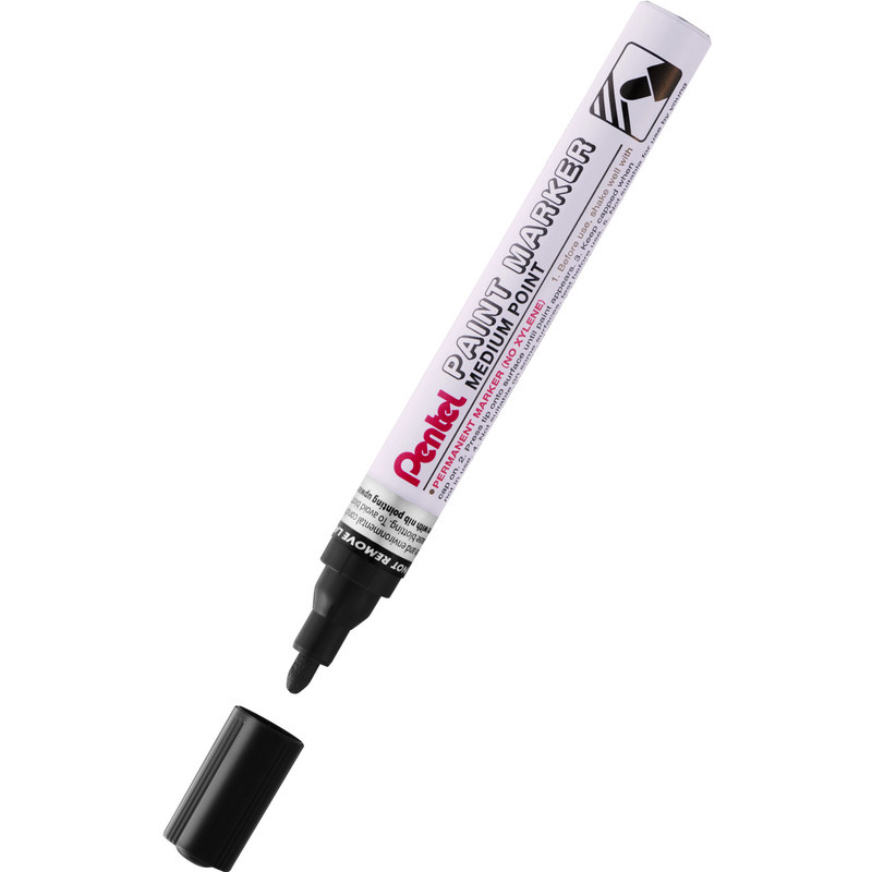 0403202669a7d9b7290d2.jpeg Marker olejowy Pentel MMP10 czarny - obrazek 1