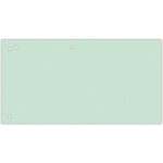 Przekładki kartonowe Office Products 1/3 A4 zielone (100)