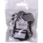 Zawieszki na klucze Office Products czarne (10)
