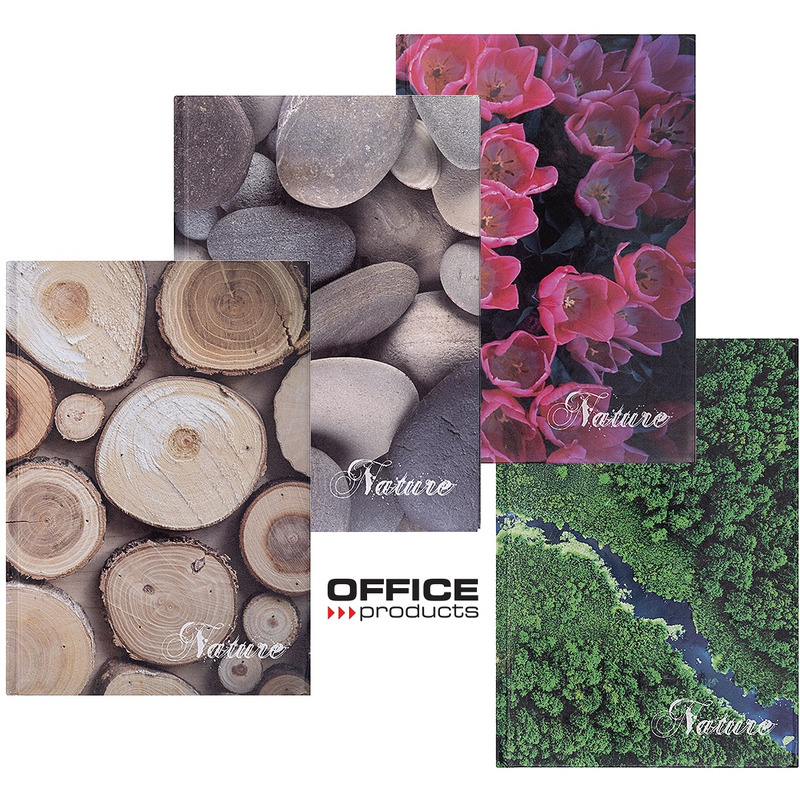 0403202669a7da543f7cc.jpeg Brulion Office Products Nature A4/96k kratka - obrazek 1