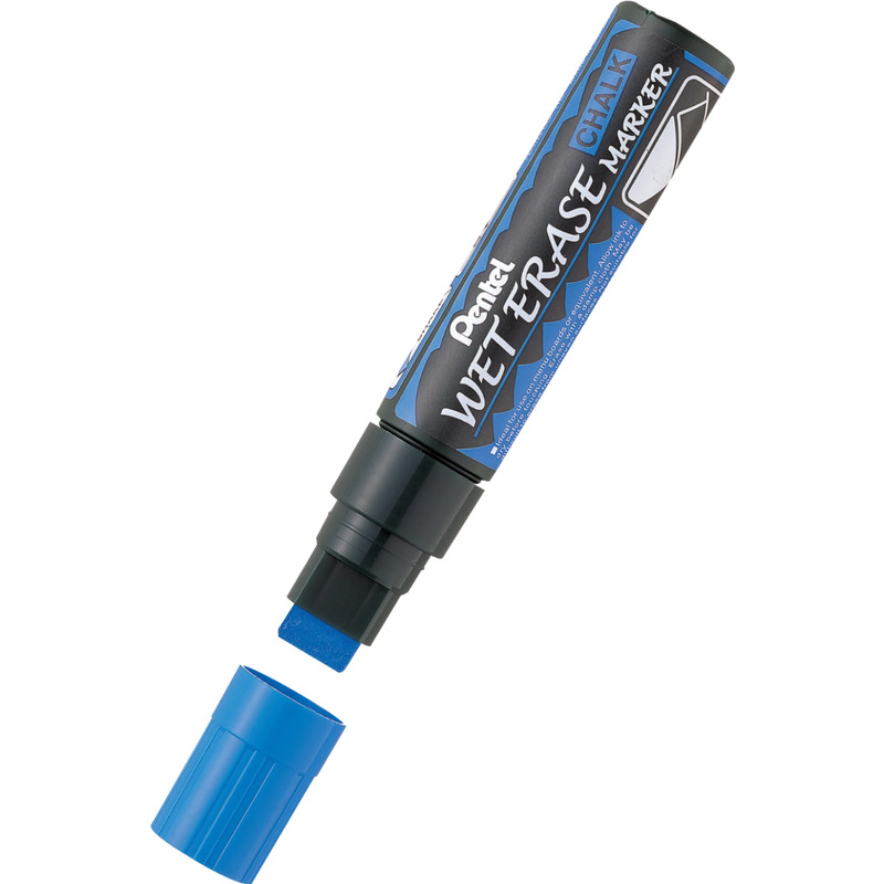 0403202669a7daa011eac.jpeg Marker kredowy Pentel Jumbo SMW56 niebieski - obrazek 1