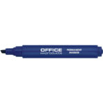 Marker permanentny Office Products 1-5mm ścięty niebieski