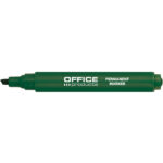 Marker permanentny Office Products 1-5mm ścięty zielony