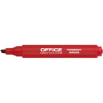 Marker permanentny Office Products 1-5mm ścięty czerwony