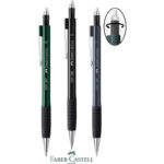 Ołówek automatyczny Faber-Castell Grip 1347 0.7mm metaliczny czarny