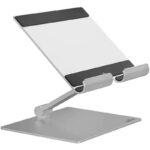 Podstawka na tablet Durable Rise srebrna