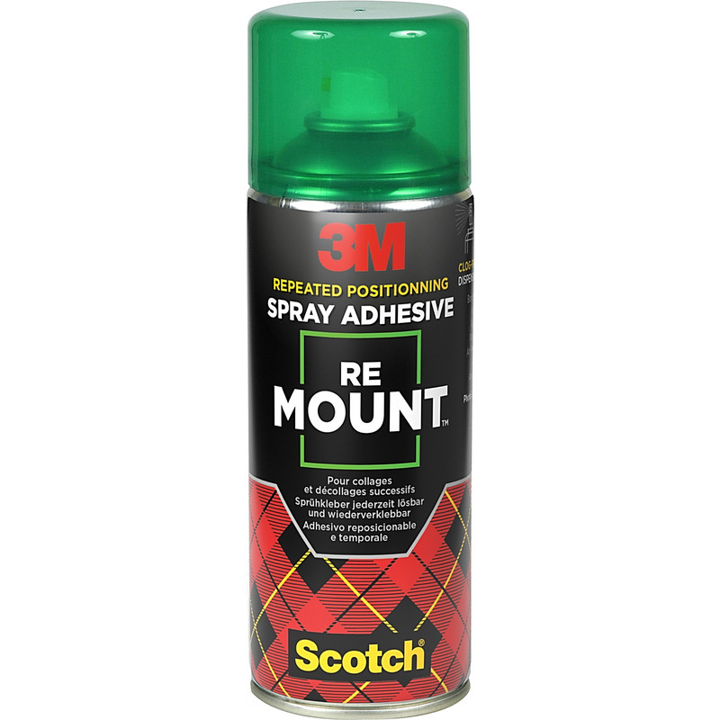 0403202669a7dc8501876.jpeg Klej w sprayu 3M ReMount 400ml - obrazek 1