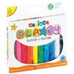 Plastelina Carioca Plasty 200g 10 kolorów