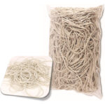 Gumki recepturki Office Products 1kg śr.130mm białe