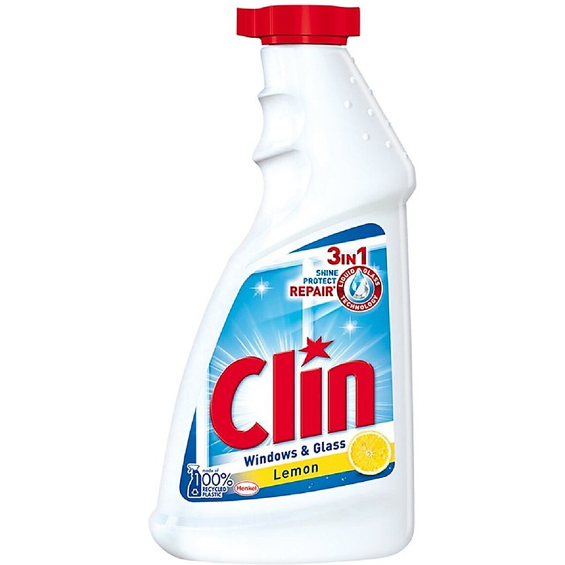 0403202669a7dd84efd13.jpeg Płyn do szyb Clin 500ml zapas Lemon - obrazek 1