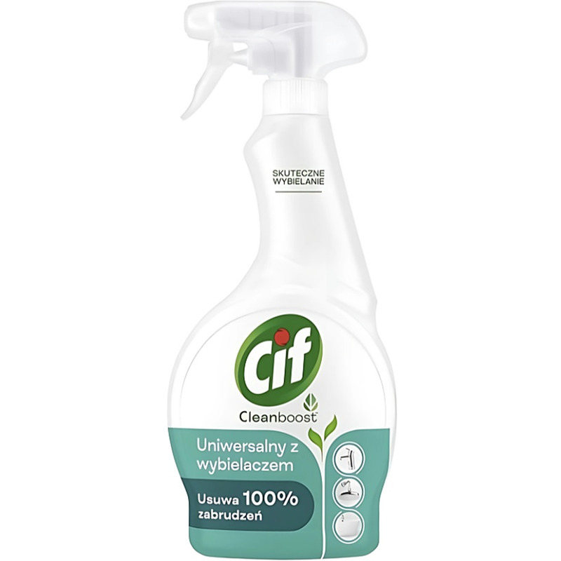0403202669a7dd9d11a06.jpeg Spray Cif Cleanboost 500ml Uniwersalny z wybielaczem - obrazek 1