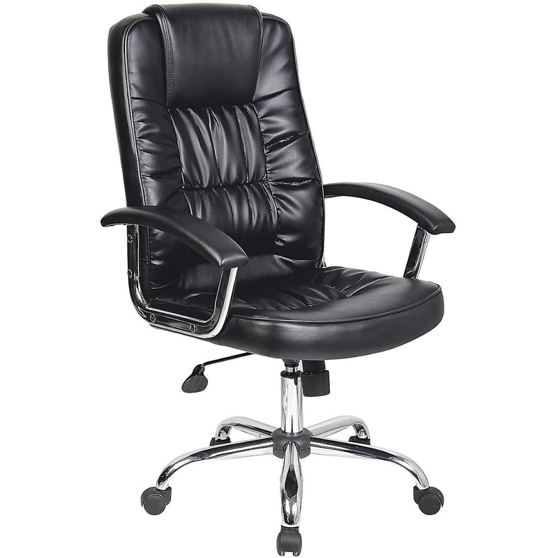 0403202669a7ddc586bb3.jpeg Fotel biurowy Office Products Cyprus czarny - obrazek 1