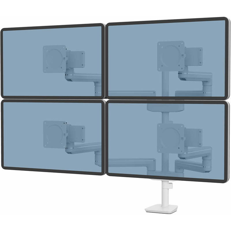 0403202669a7dddd678a0.jpeg Ramię na 4 monitory Fellowes Tallo Modular 4FFS białe - obrazek 1