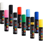 Marker z farbą plakatową Uni POSCA PC-17K 15mm żółty