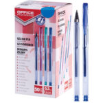 Długopisy żelowe Office Products Classic 0.5mm niebieski
