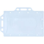 Identyfikator Donau 56x90mm PCV 2 uchwyty transparentny