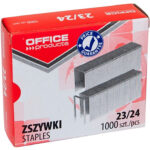Zszywki OFFICE PRODUCTS, 23/24, 1000szt.