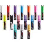 Marker kredowy Uni PWE-8K metalik zielony
